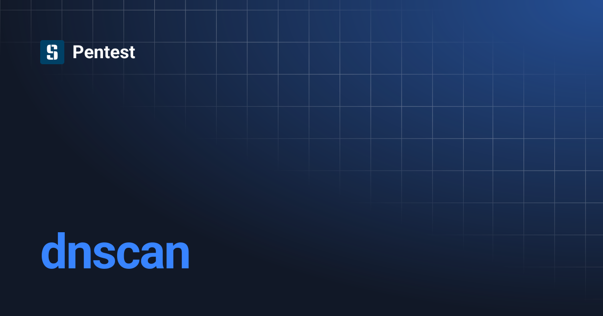 dnscan | Pentest